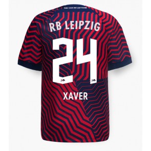 RB Leipzig Xaver Schlager #24 Replika Udebanetrøje 2023-24 Kortærmet